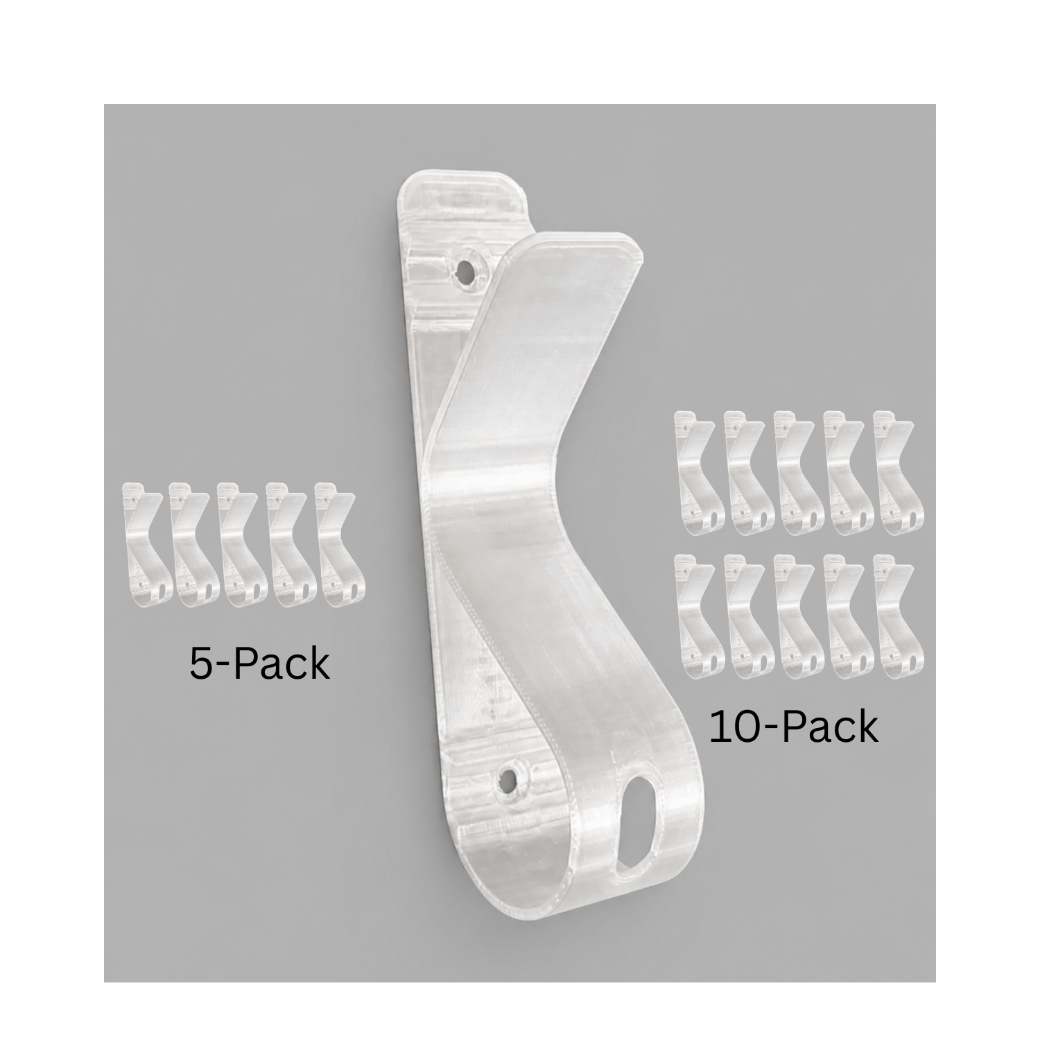 Viper Hook-Translucent (5-Pack / 10-Pack)